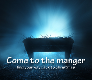 come to the manger promo blank